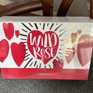 Wild Rose Korres 3 Full Sized Favorites Sealed Box w cleanser, serum and Vit C